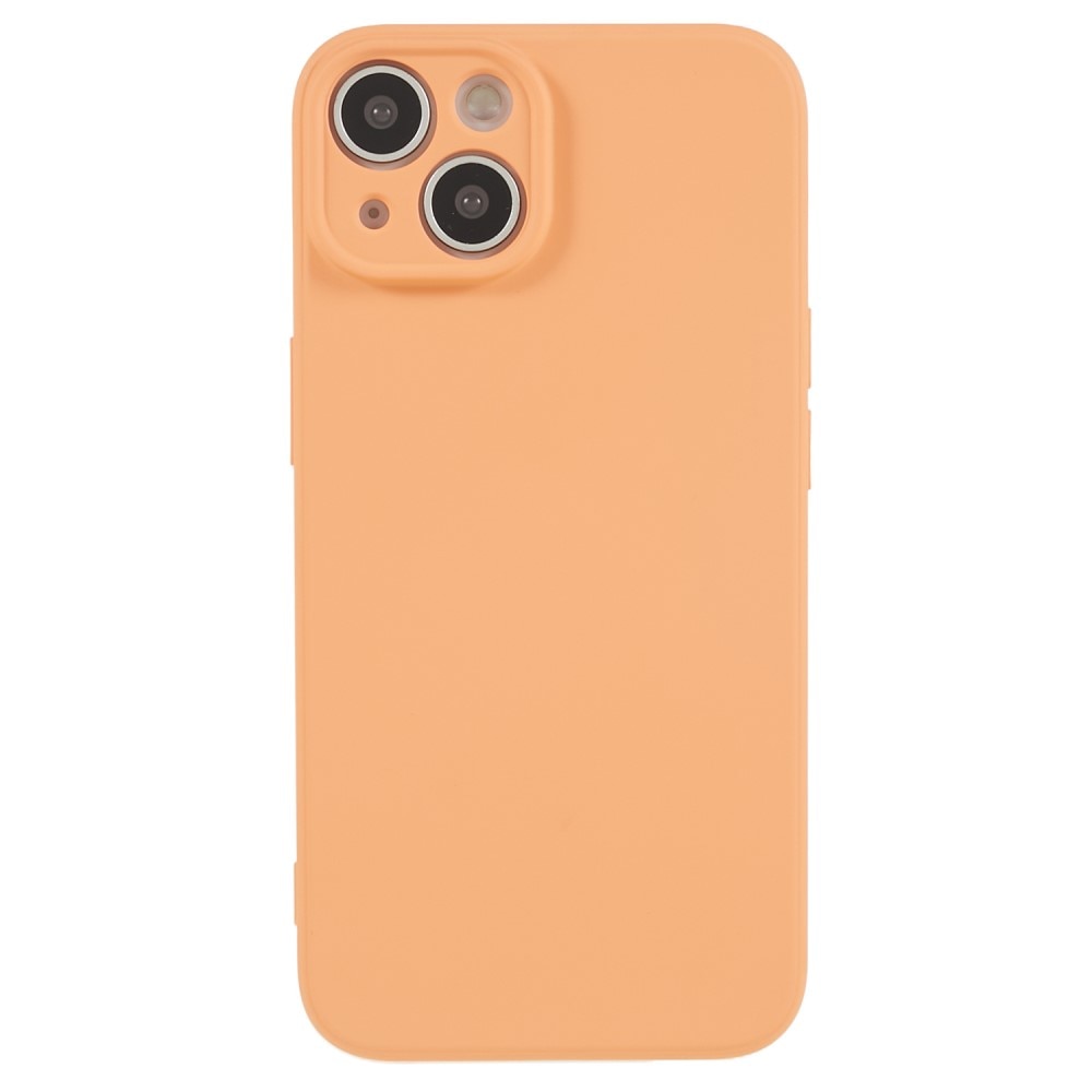 Cover TPU resistente agli urti iPhone 15, arancia