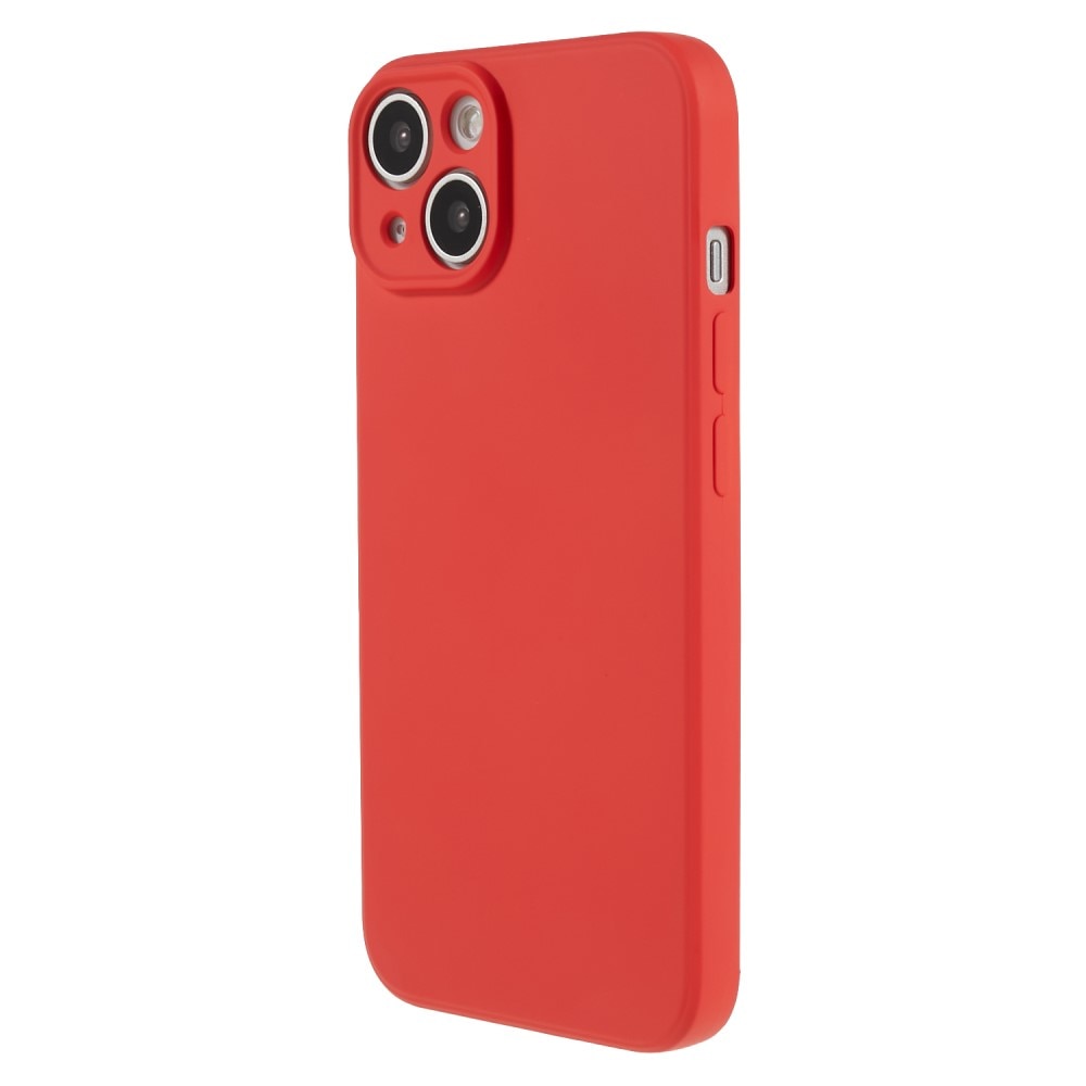 Cover TPU resistente agli urti iPhone 15 Rosso