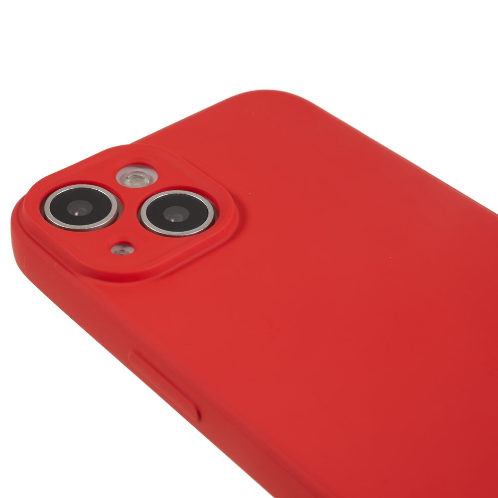 Cover TPU resistente agli urti iPhone 15 Rosso
