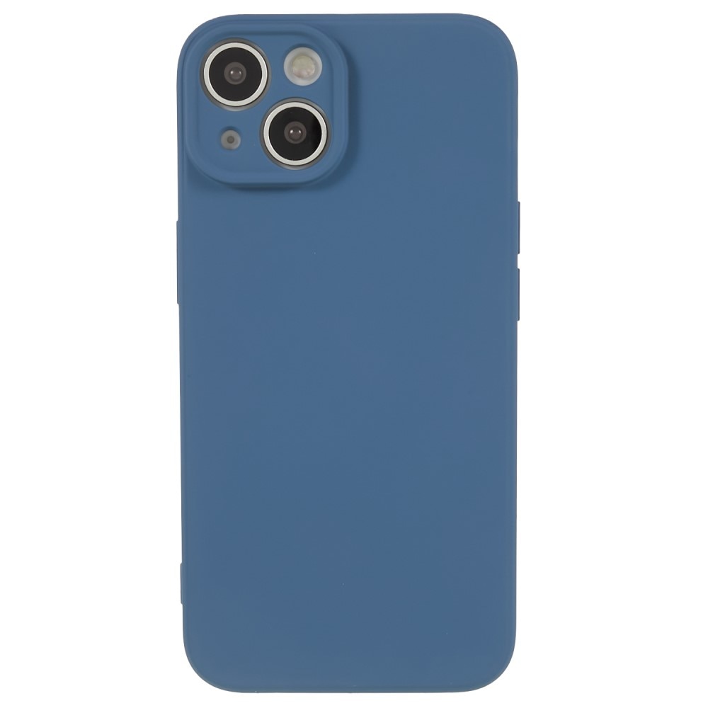 Cover TPU resistente agli urti iPhone 15, blu