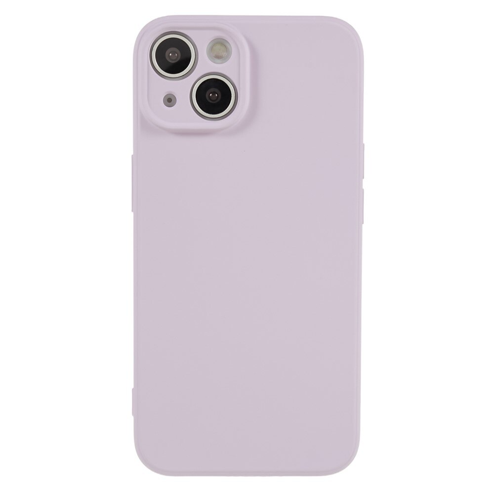 Cover TPU resistente agli urti iPhone 15, viola