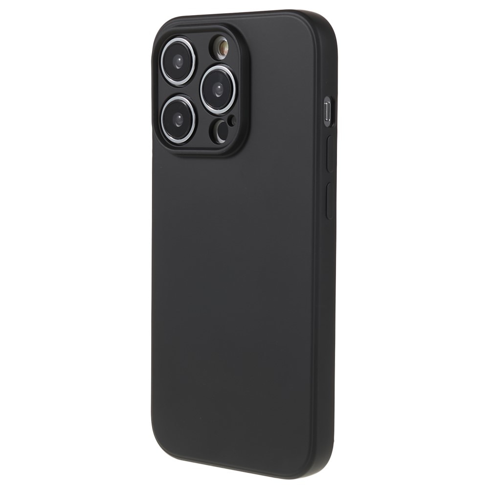 Cover TPU resistente agli urti iPhone 15 Pro, nero