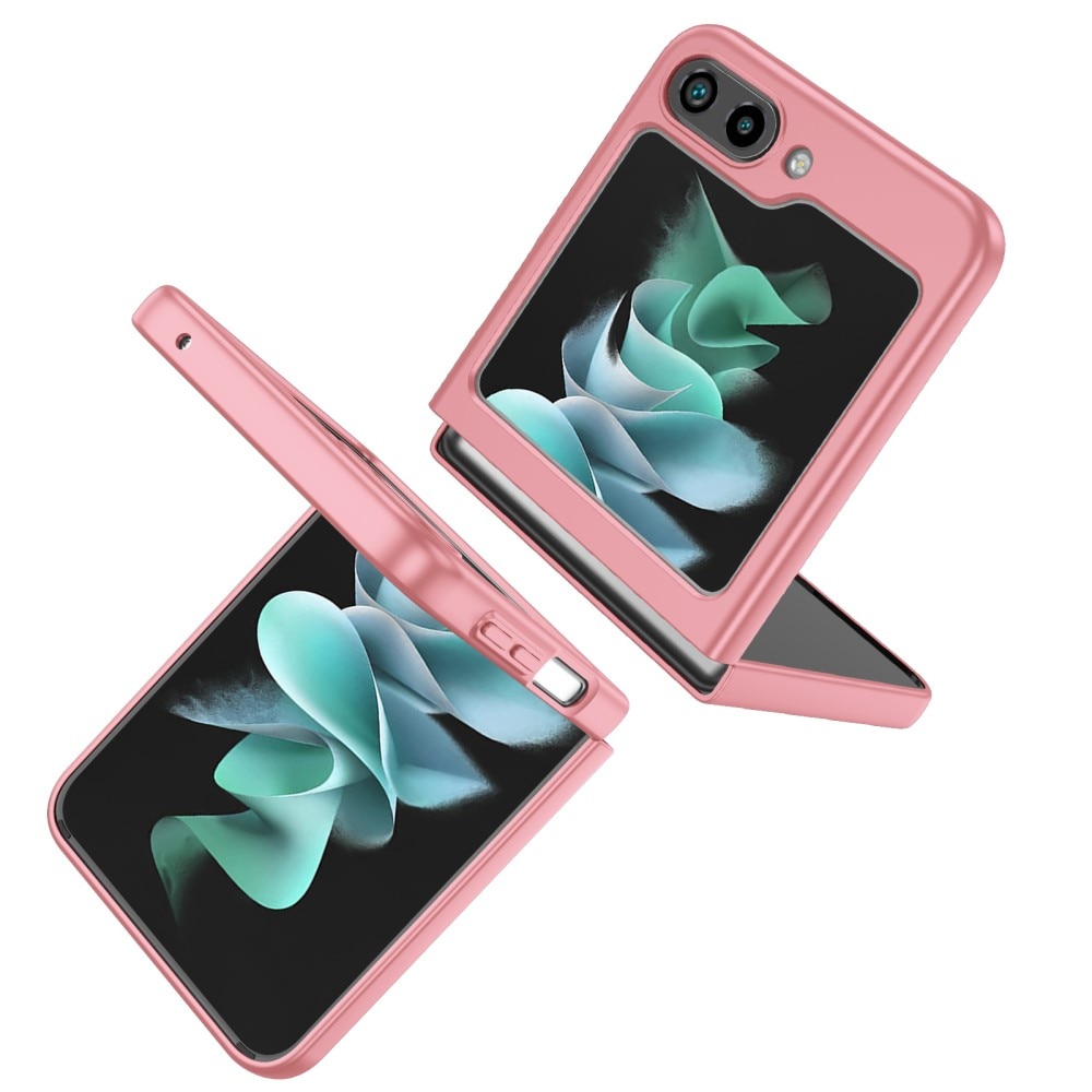 Cover magnetico con porta anelli Samsung Galaxy Z Flip 5 rosa