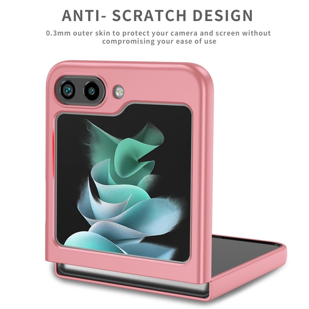 Cover magnetico con porta anelli Samsung Galaxy Z Flip 5 rosa