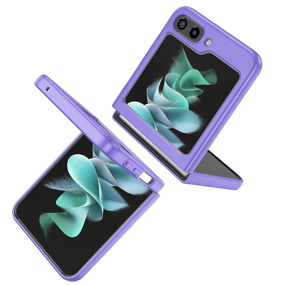 Cover magnetico con porta anelli Samsung Galaxy Z Flip 5 viola