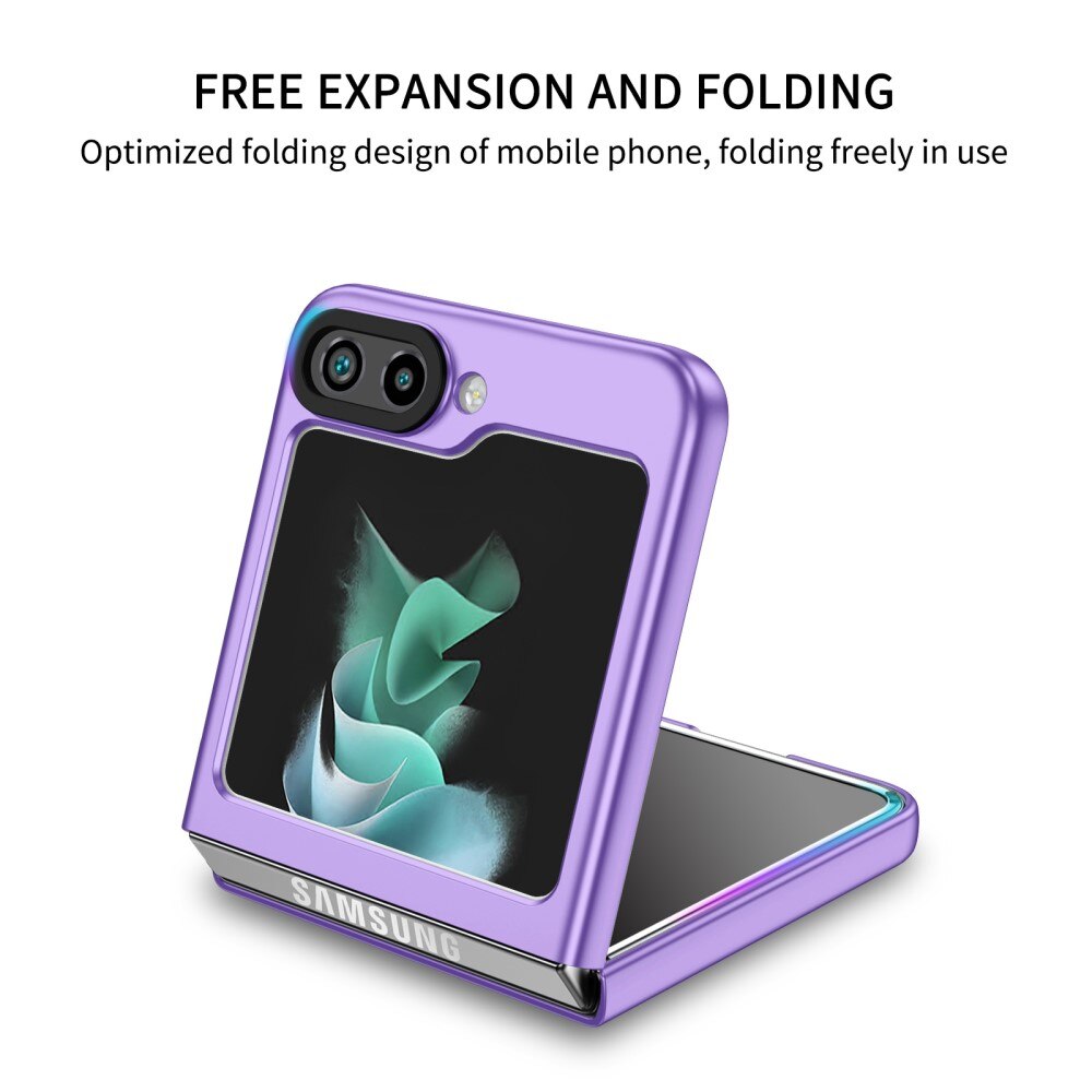 Cover Kickstand Samsung Galaxy Z Flip 5, viola