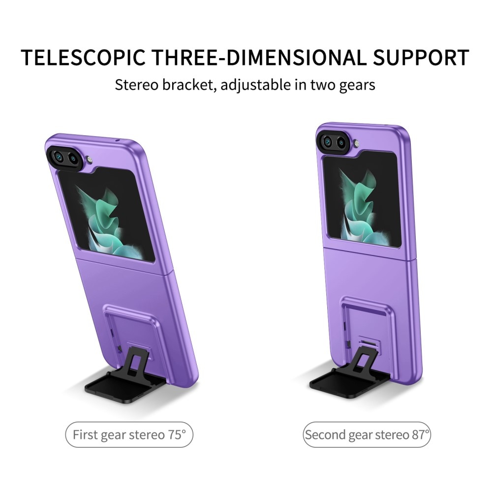 Cover Kickstand Samsung Galaxy Z Flip 5, viola