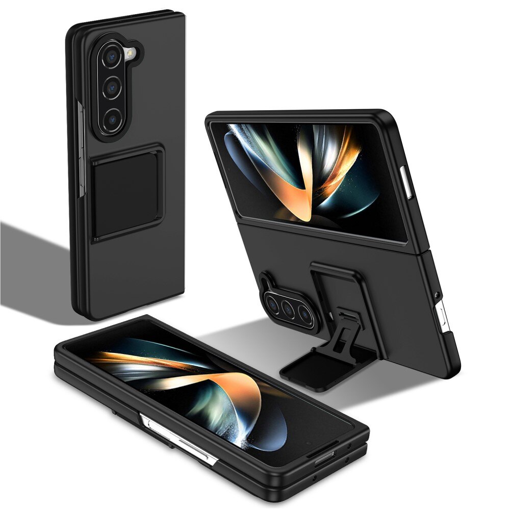 Cover Kickstand Samsung Galaxy Z Fold 5, nero