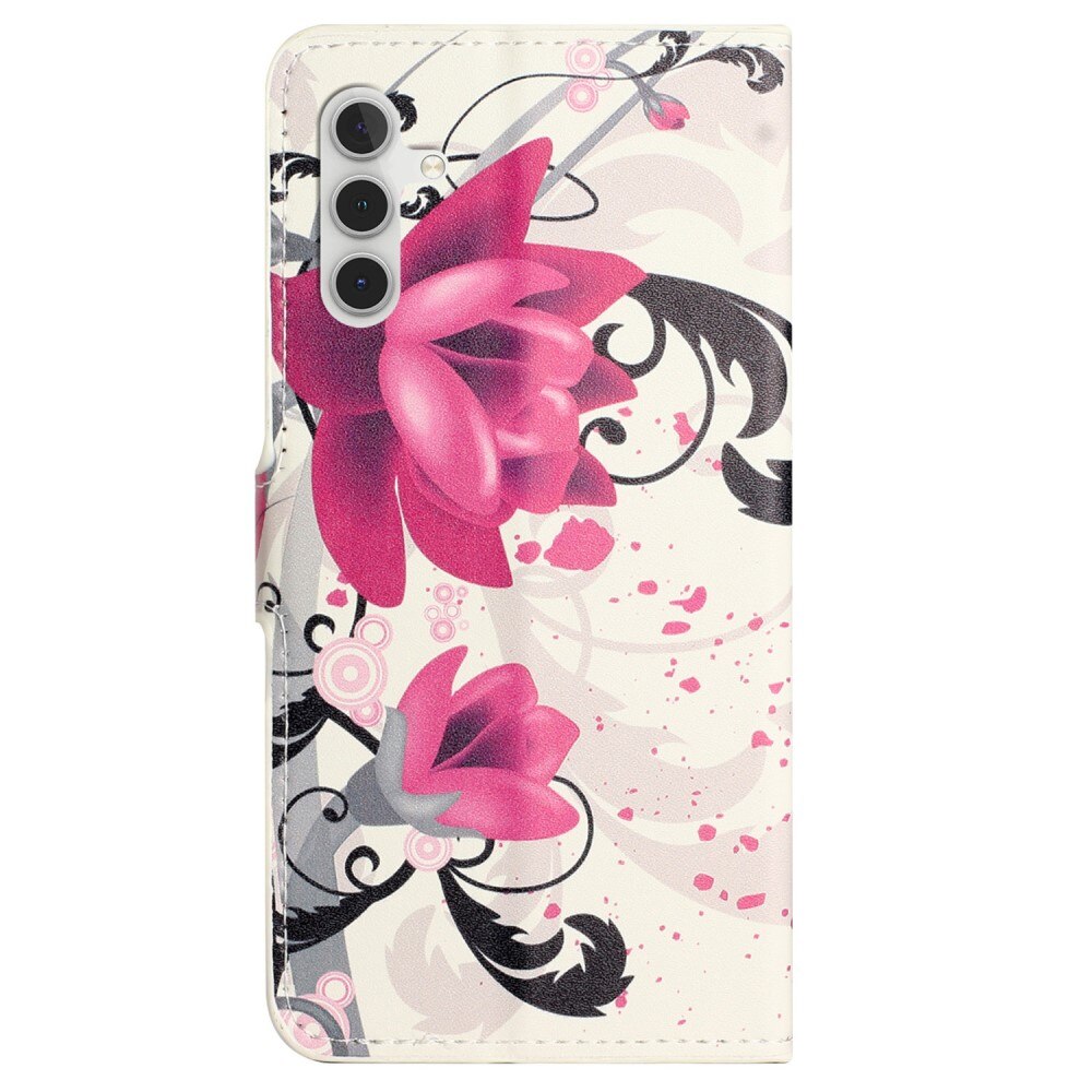 Custodie a portafoglio Samsung Galaxy S23 FE Flowers