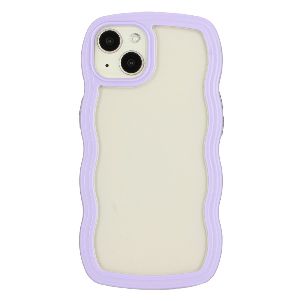 Cover Wavy Edge iPhone 15 viola