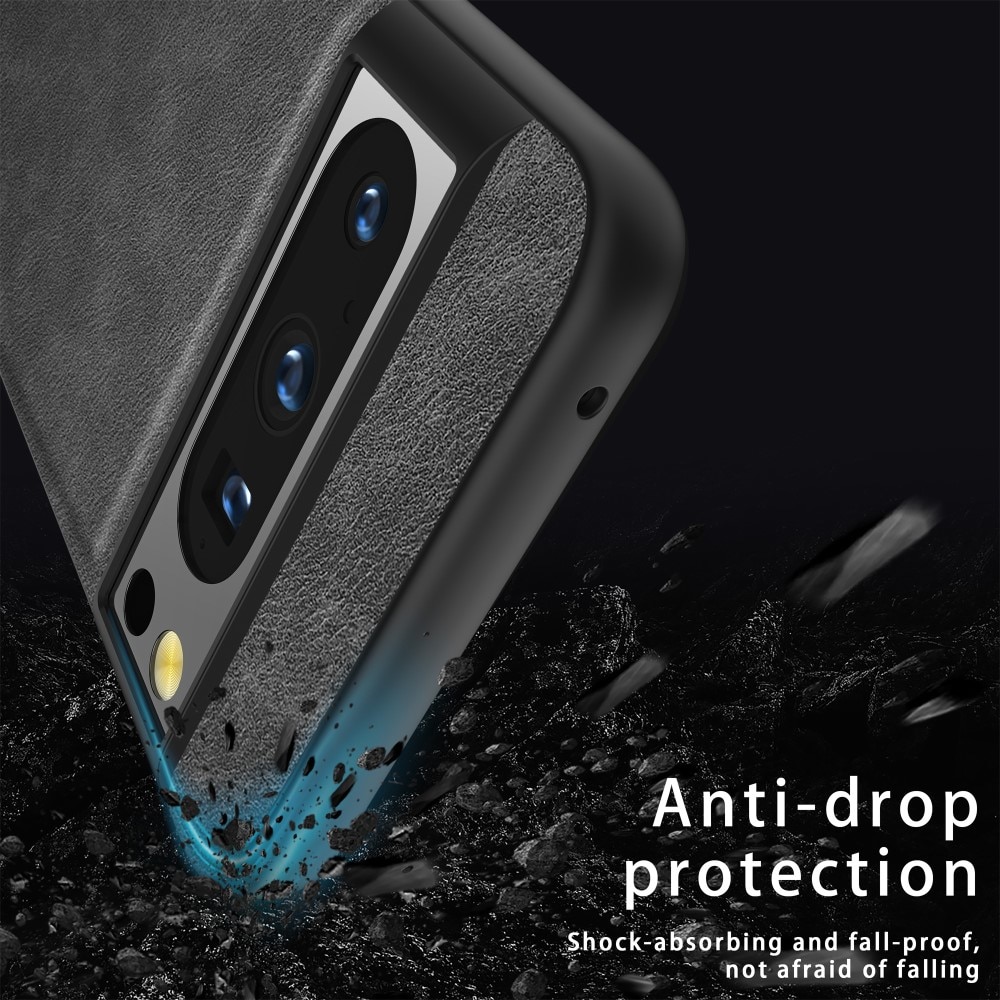 Cover in pelle Google Pixel 8 Pro nero