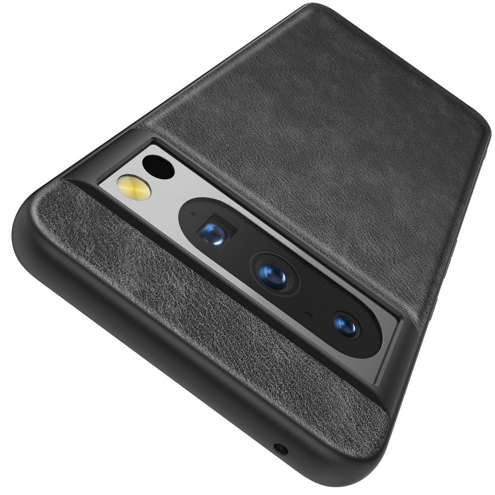 Cover in pelle Google Pixel 8 Pro nero