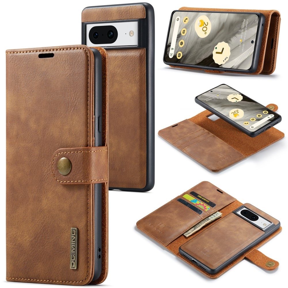 Cover portafoglio Magnet Wallet Google Pixel 8 Cognac