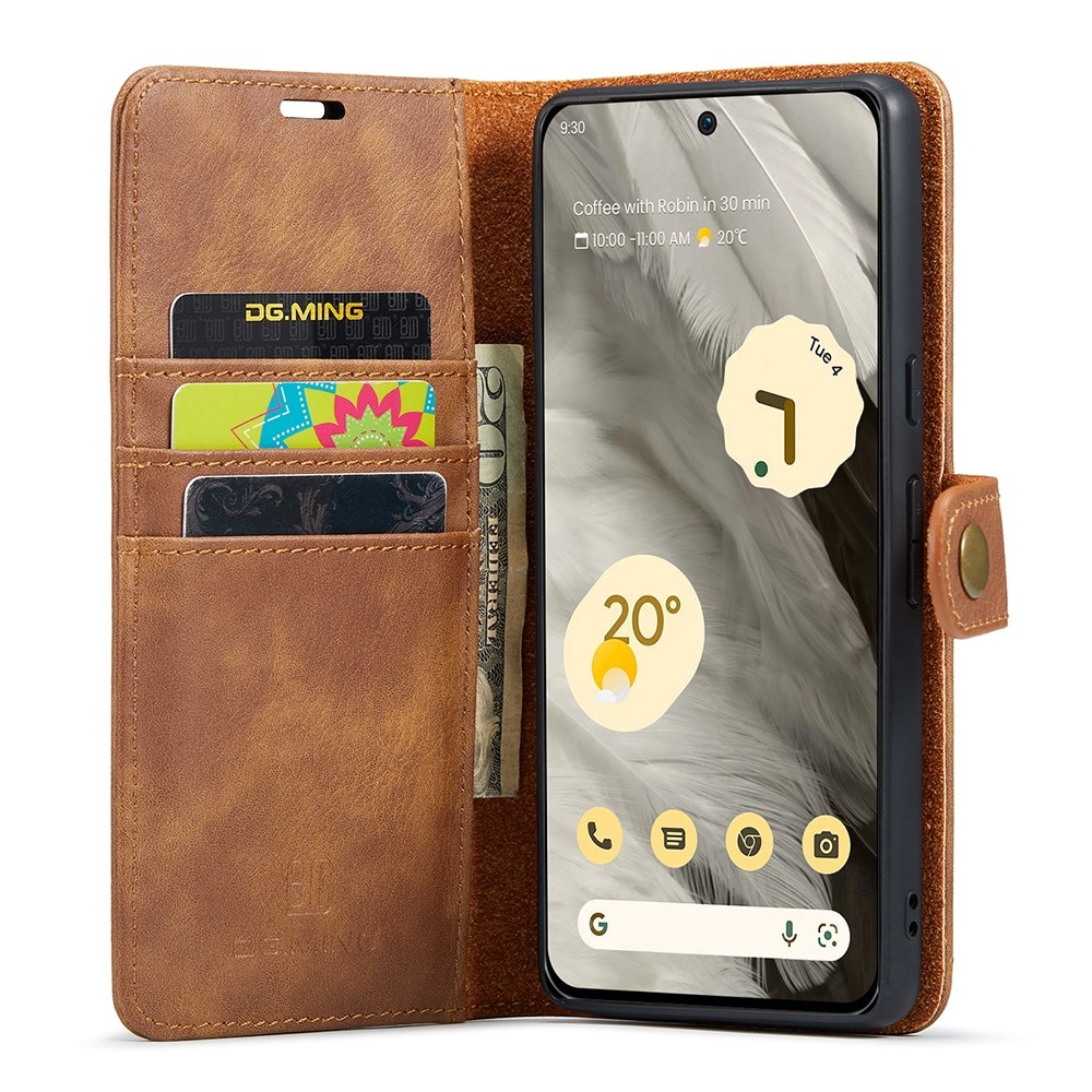 Cover portafoglio Magnet Wallet Google Pixel 8 Cognac