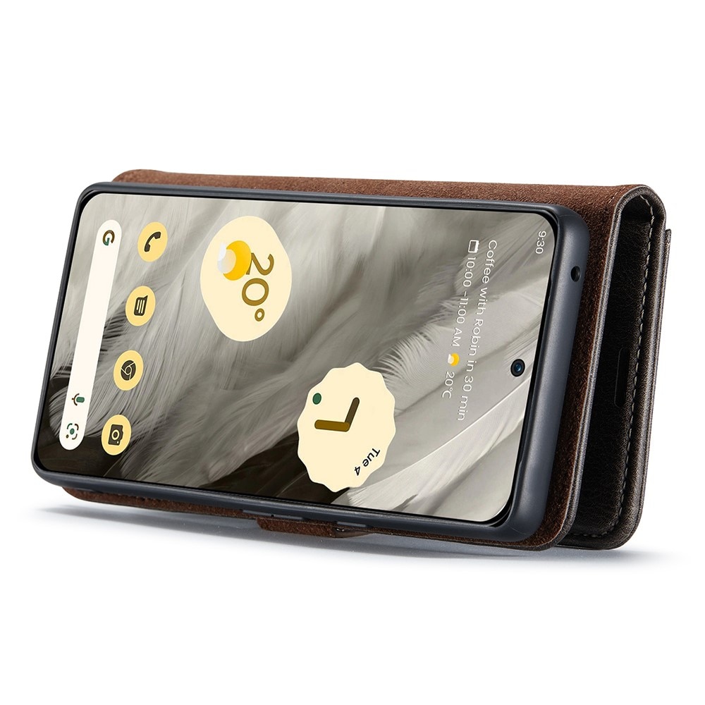 Cover portafoglio Magnet Wallet Google Pixel 8 Brown