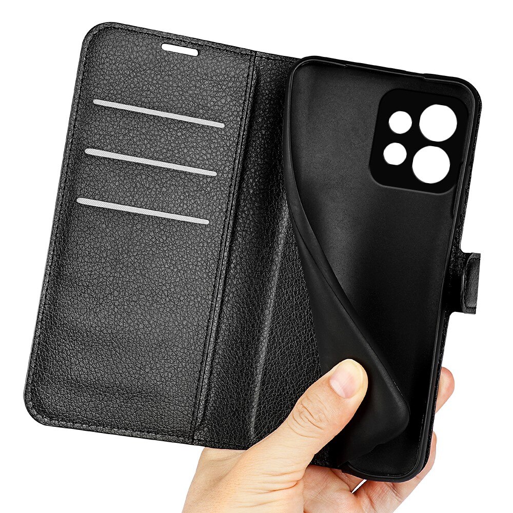 Cover portafoglio Motorola Edge 40 Pro Nero