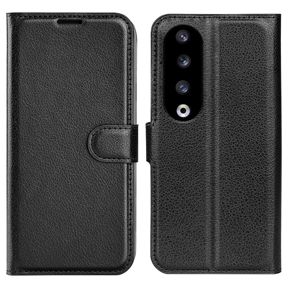 Cover portafoglio Honor 90 Pro nero