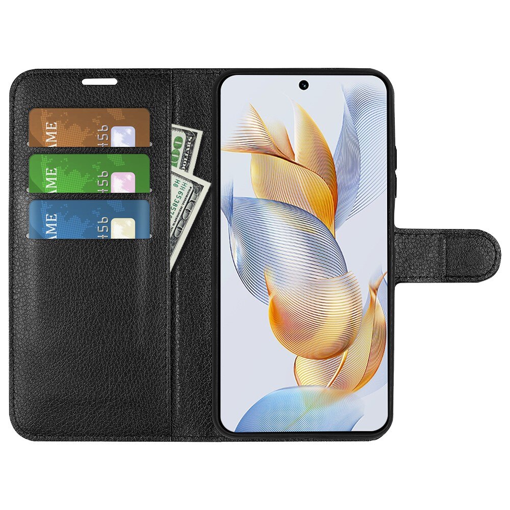 Cover portafoglio  Honor 90 Pro Nero