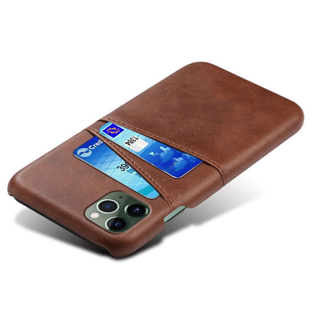 Cover Card Slots iPhone 15 Pro Marrone