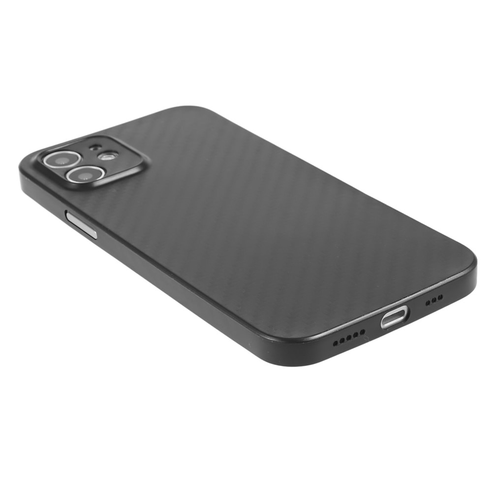Cover UltraThin iPhone 12 Fibra di carbonio