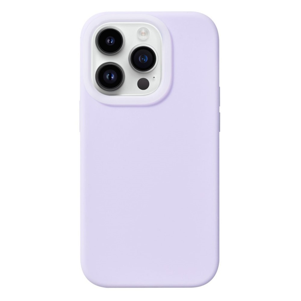 Cover in silicone Jelly iPhone 15 Pro Max viola