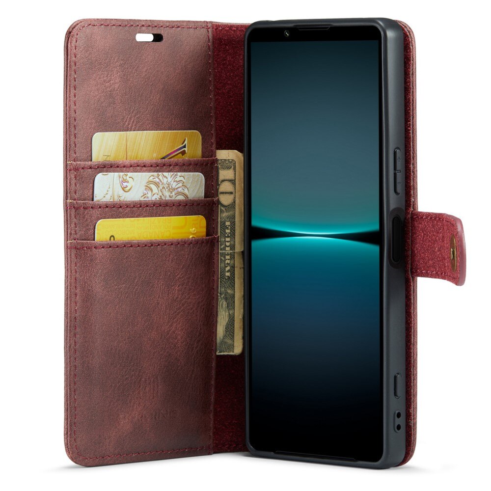 Cover portafoglio Magnet Wallet Sony Xperia 1 V Rosso