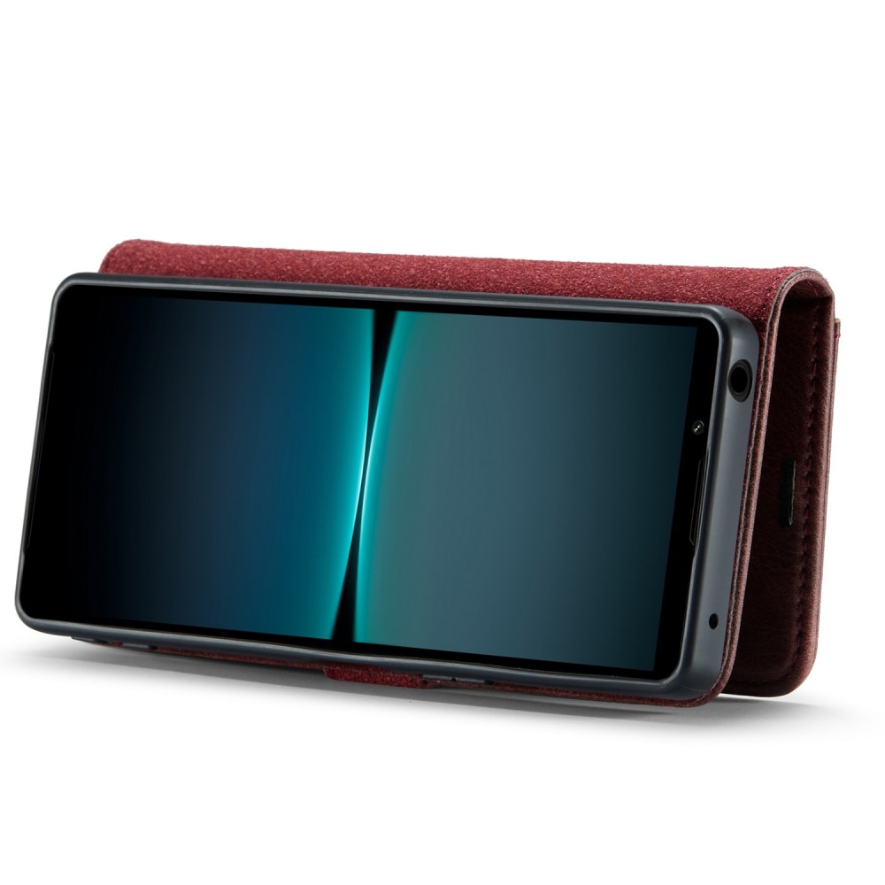 Cover portafoglio Magnet Wallet Sony Xperia 1 V Rosso
