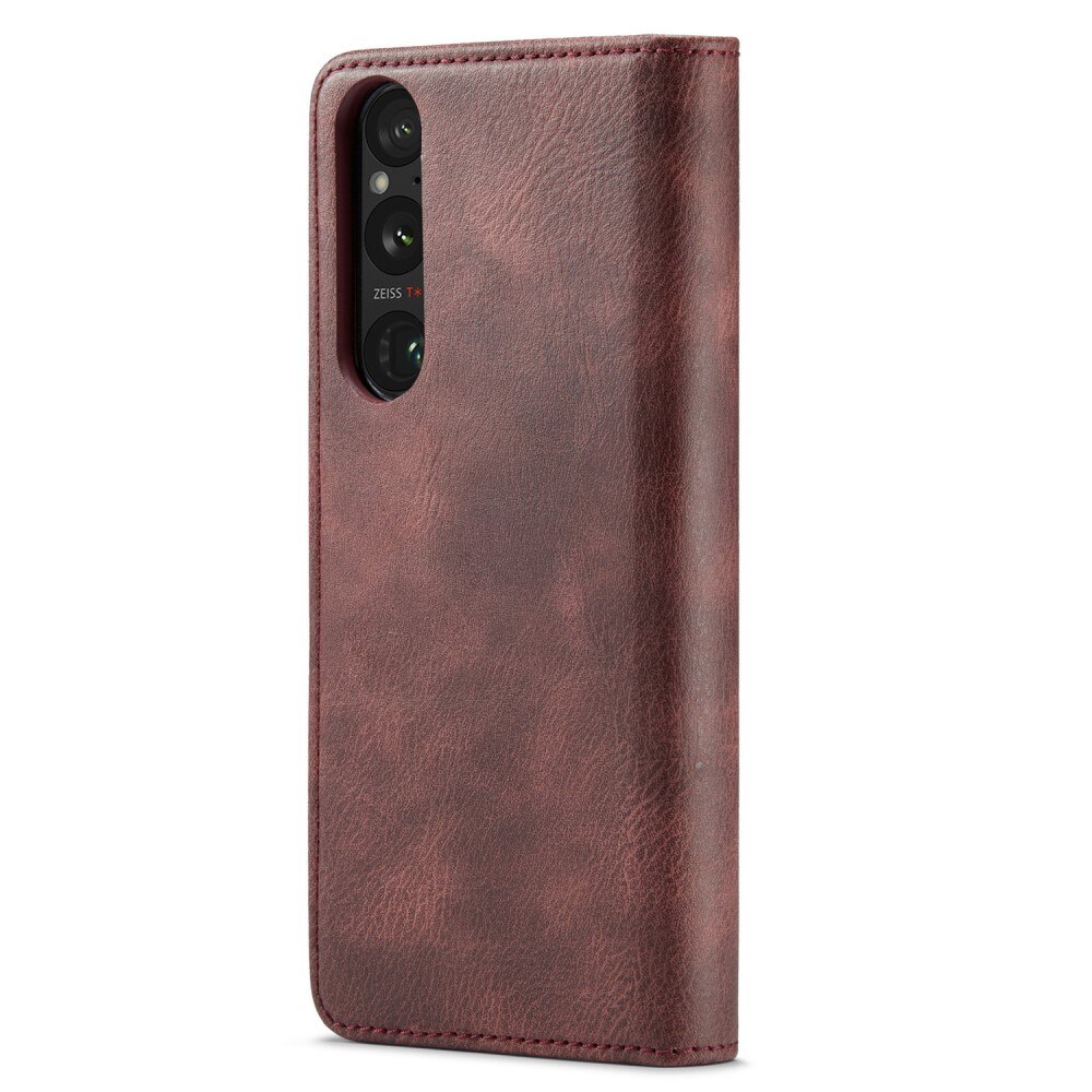 Cover portafoglio Magnet Wallet Sony Xperia 1 V Rosso