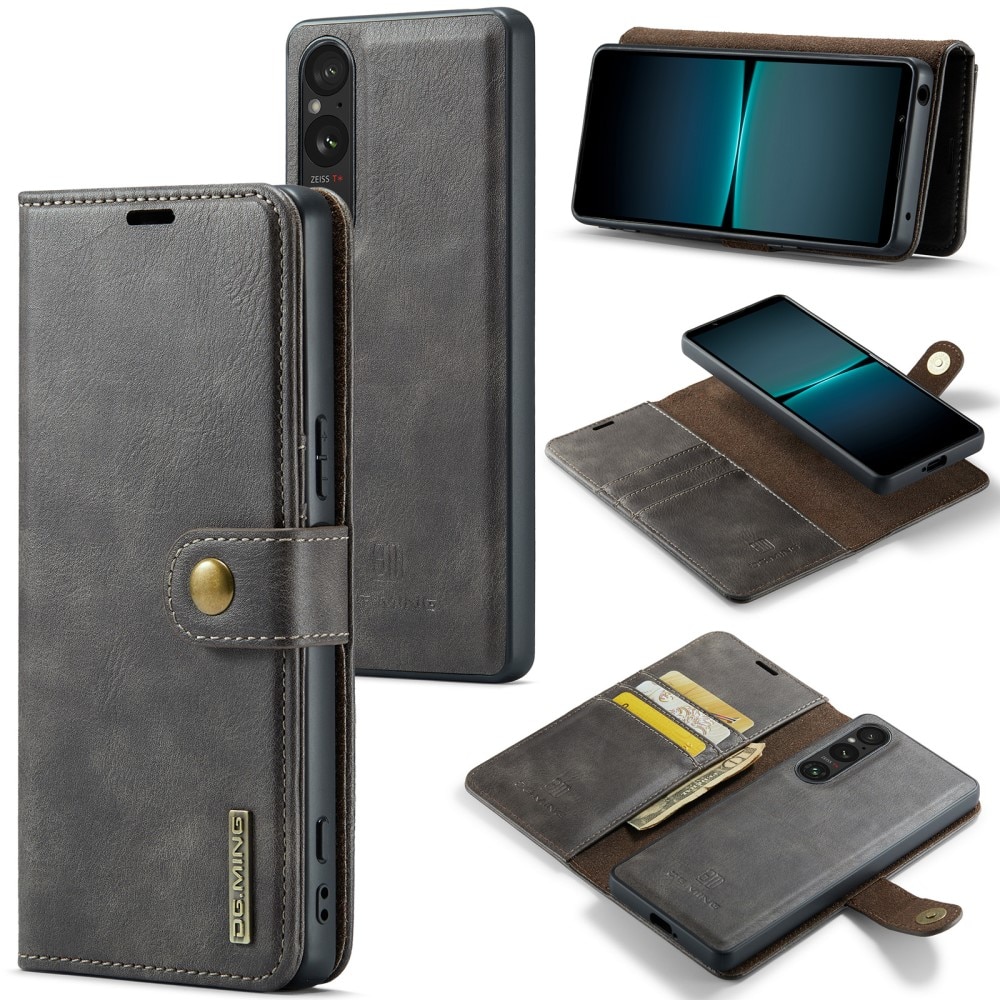 Cover portafoglio Magnet Wallet Sony Xperia 5 VI Brown