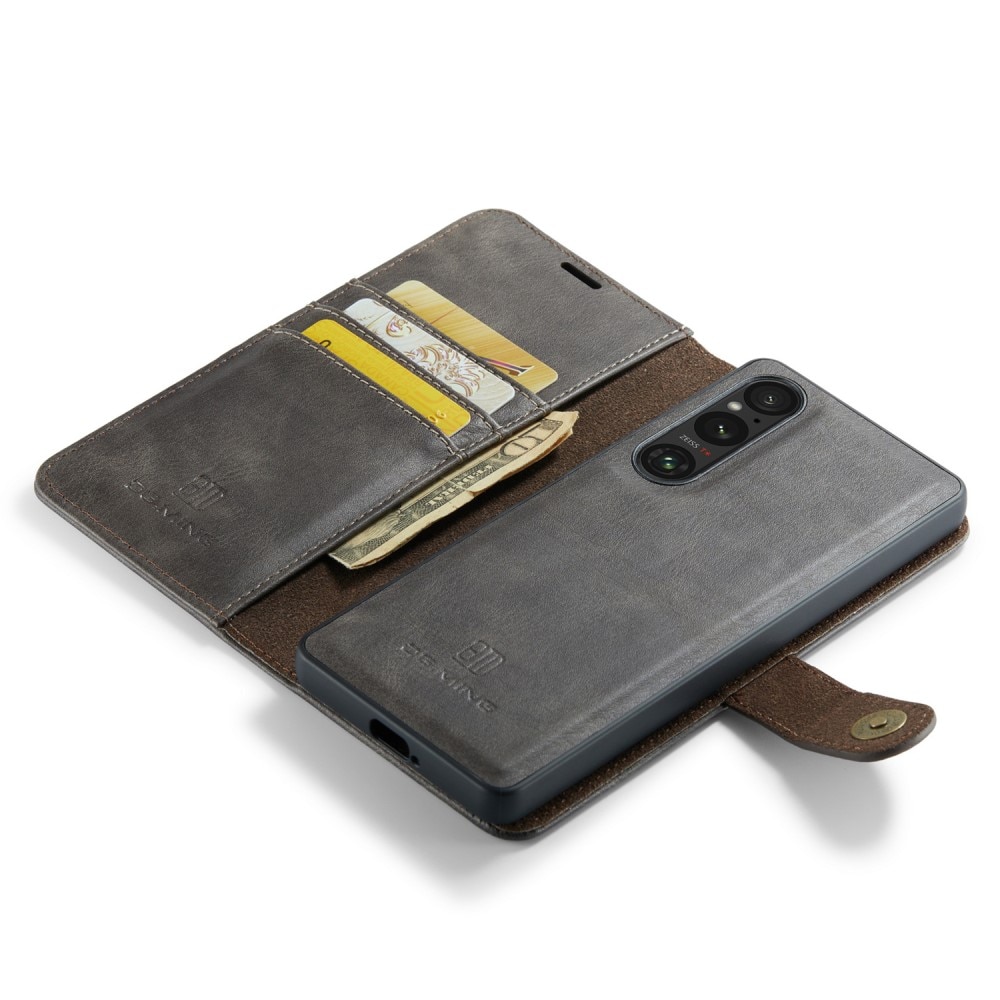 Cover portafoglio Magnet Wallet Sony Xperia 1 V Brown