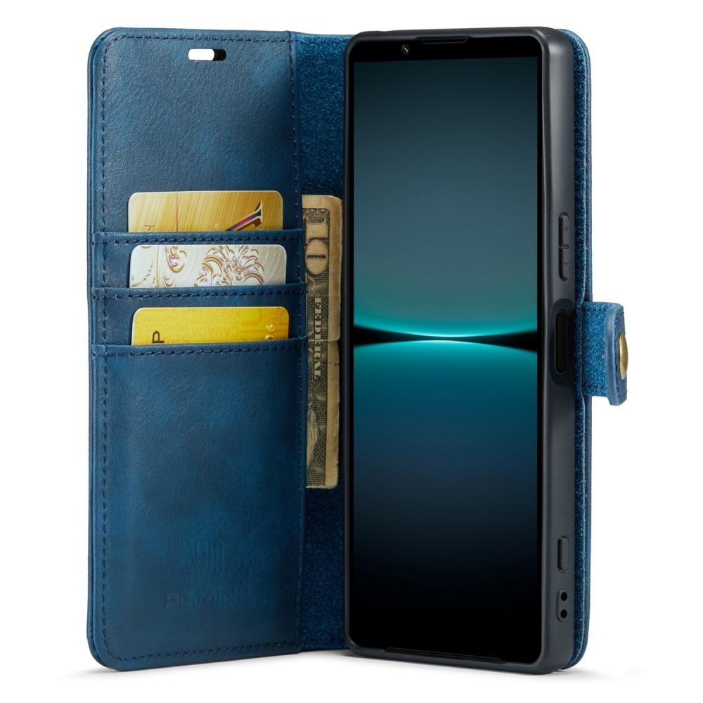 Cover portafoglio Magnet Wallet Sony Xperia 1 V Blue