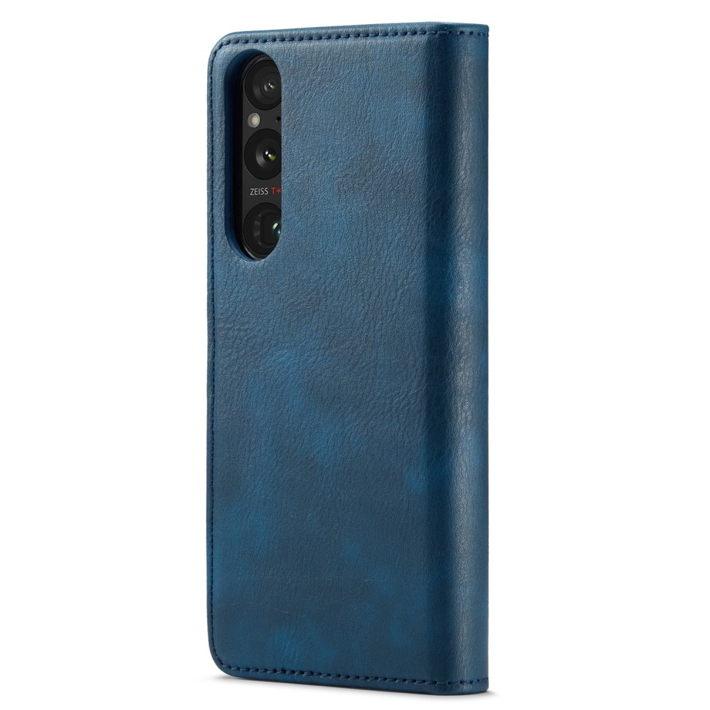 Cover portafoglio Magnet Wallet Sony Xperia 1 V Blue