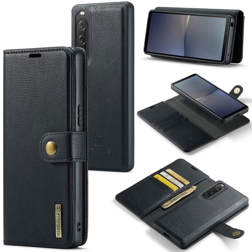 Cover portafoglio Magnet Wallet Sony Xperia 10 V Black