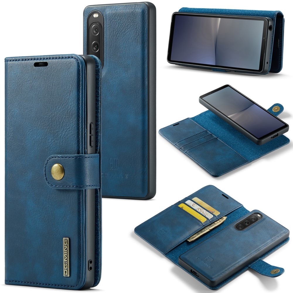 Cover portafoglio Magnet Wallet Sony Xperia 10 VI Blue