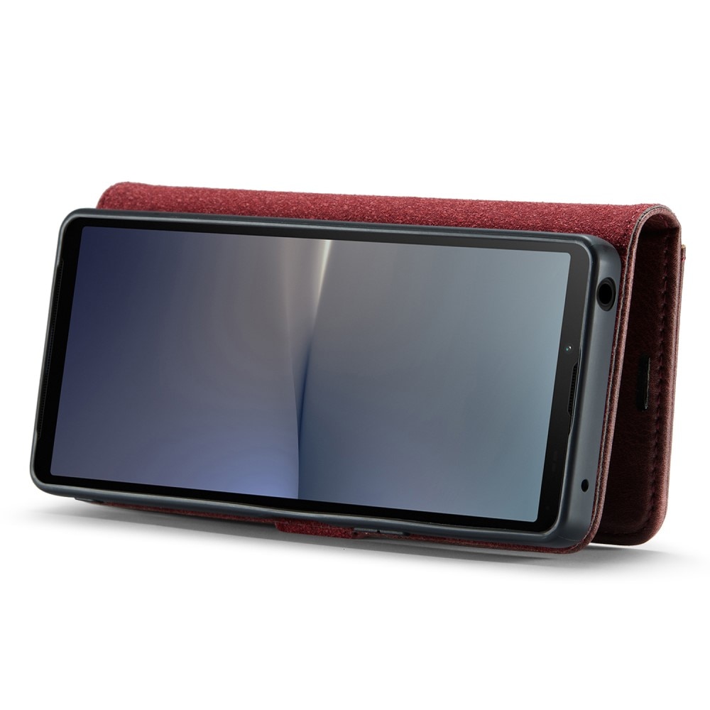 Cover portafoglio Magnet Wallet Sony Xperia 10 V Red