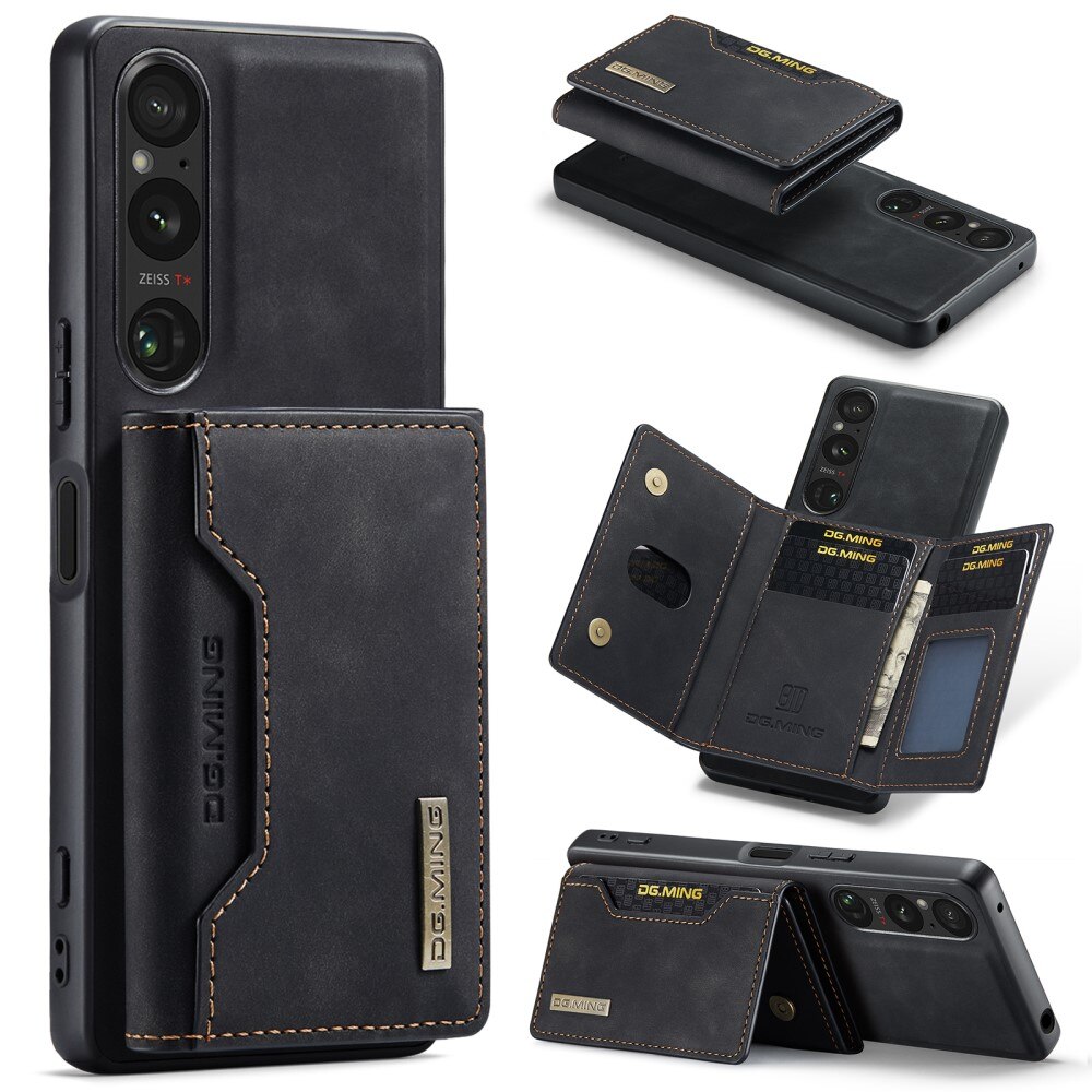 Cover Magnetic Card Slot Sony Xperia 1 V Black