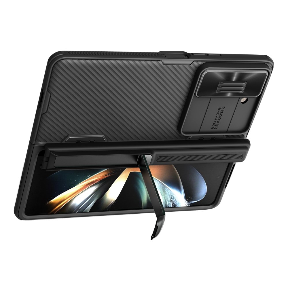 Cover CamShield Fold con Kickstand Samsung Galaxy Z Fold 5, nero