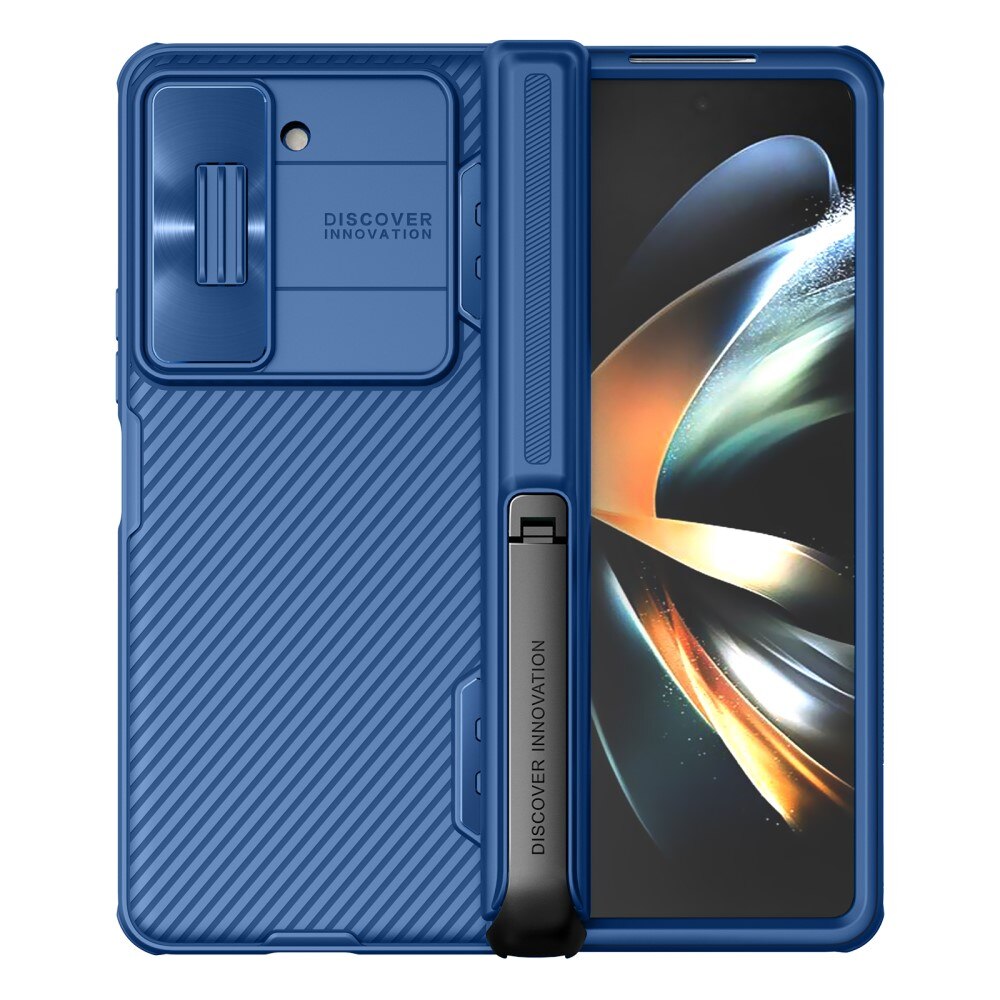 Cover CamShield Fold con Kickstand Samsung Galaxy Z Fold 5, blu