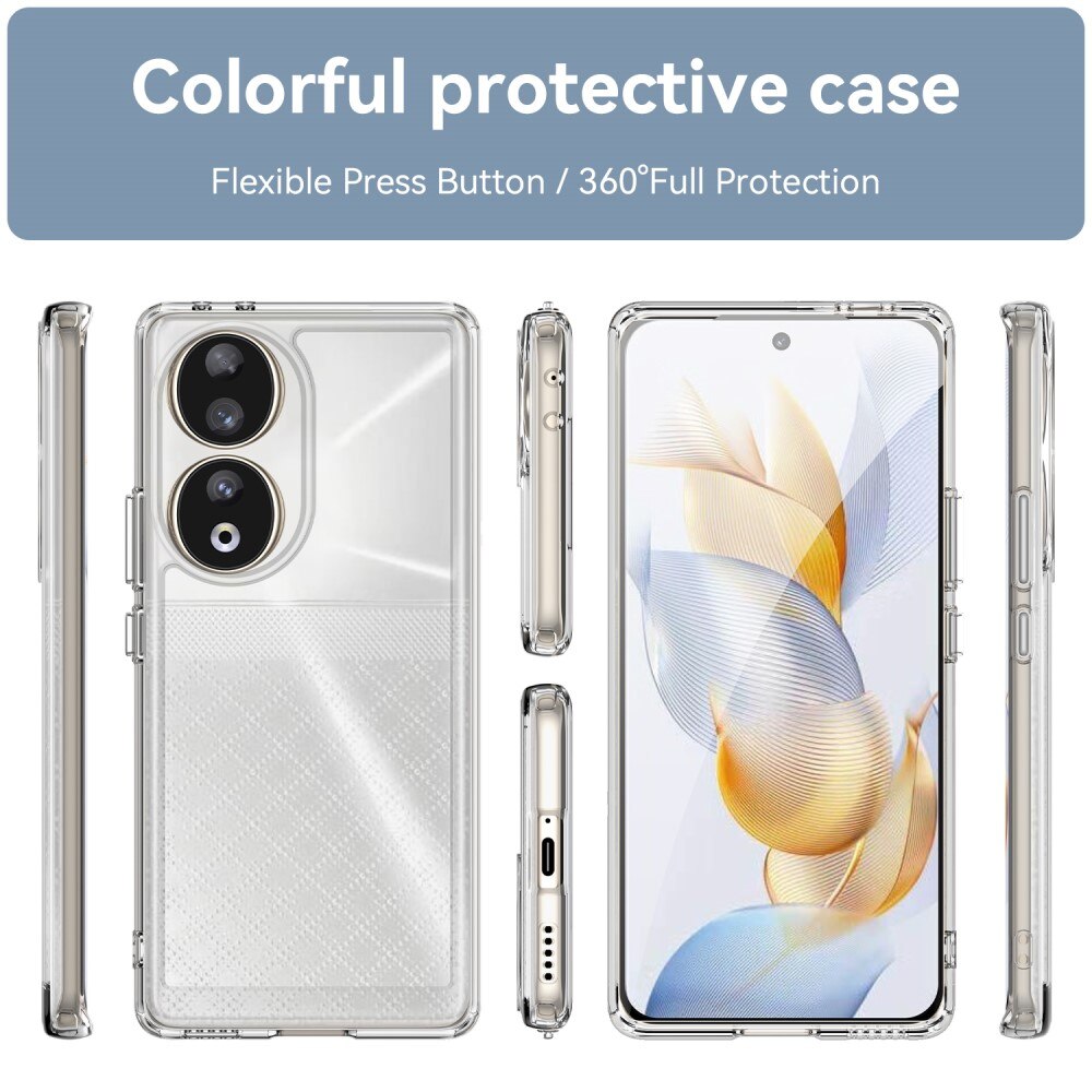 Cover Ibrido Crystal Hybrid Honor 90 trasparente