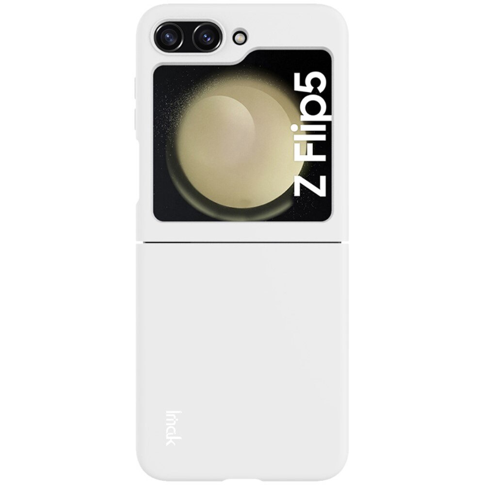 Custodia rigida Samsung Galaxy Z Flip 5, bianco