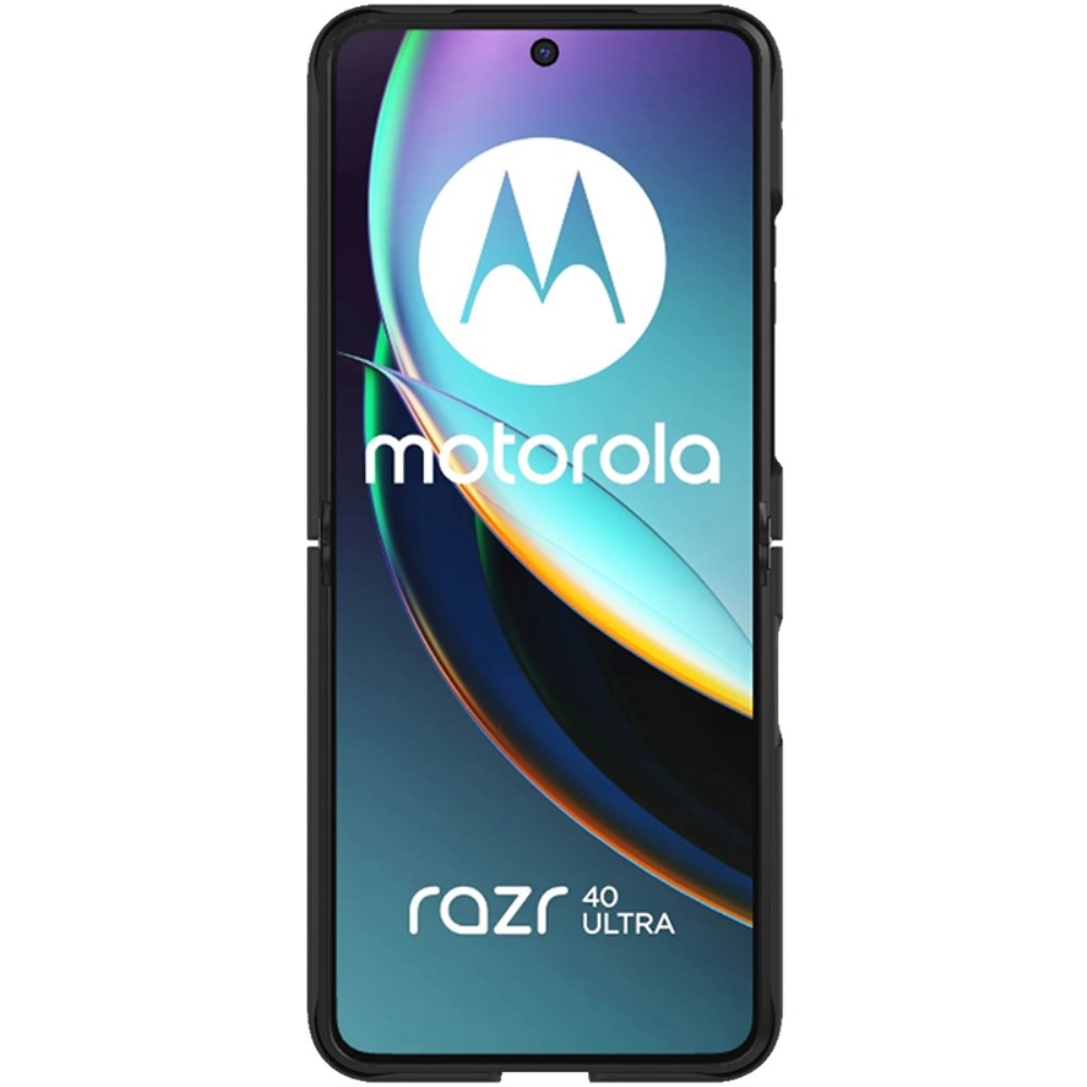Custodia rigida Motorola Razr 40 Ultra, nero