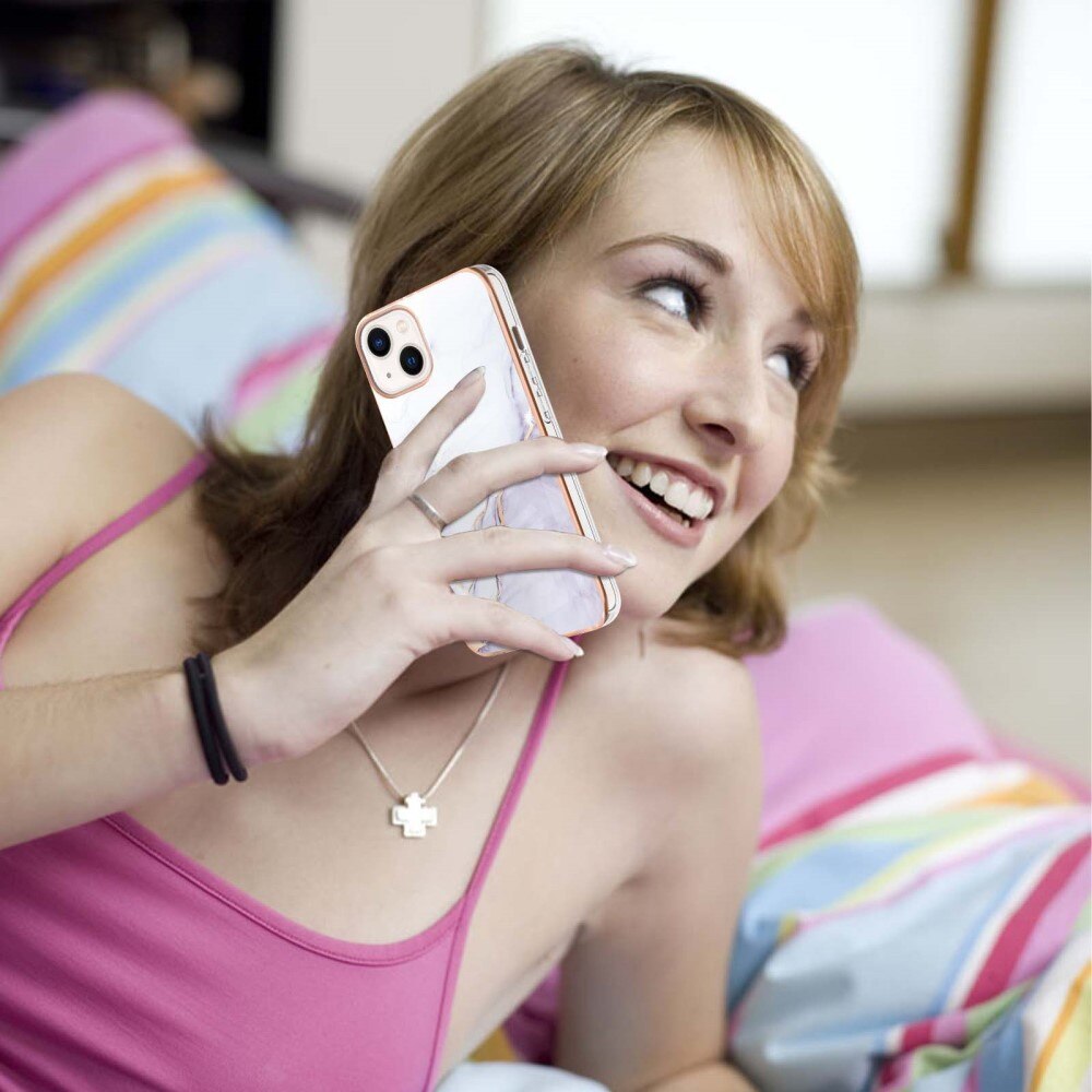 Cover TPU iPhone 15 Plus Multi colore/motivo