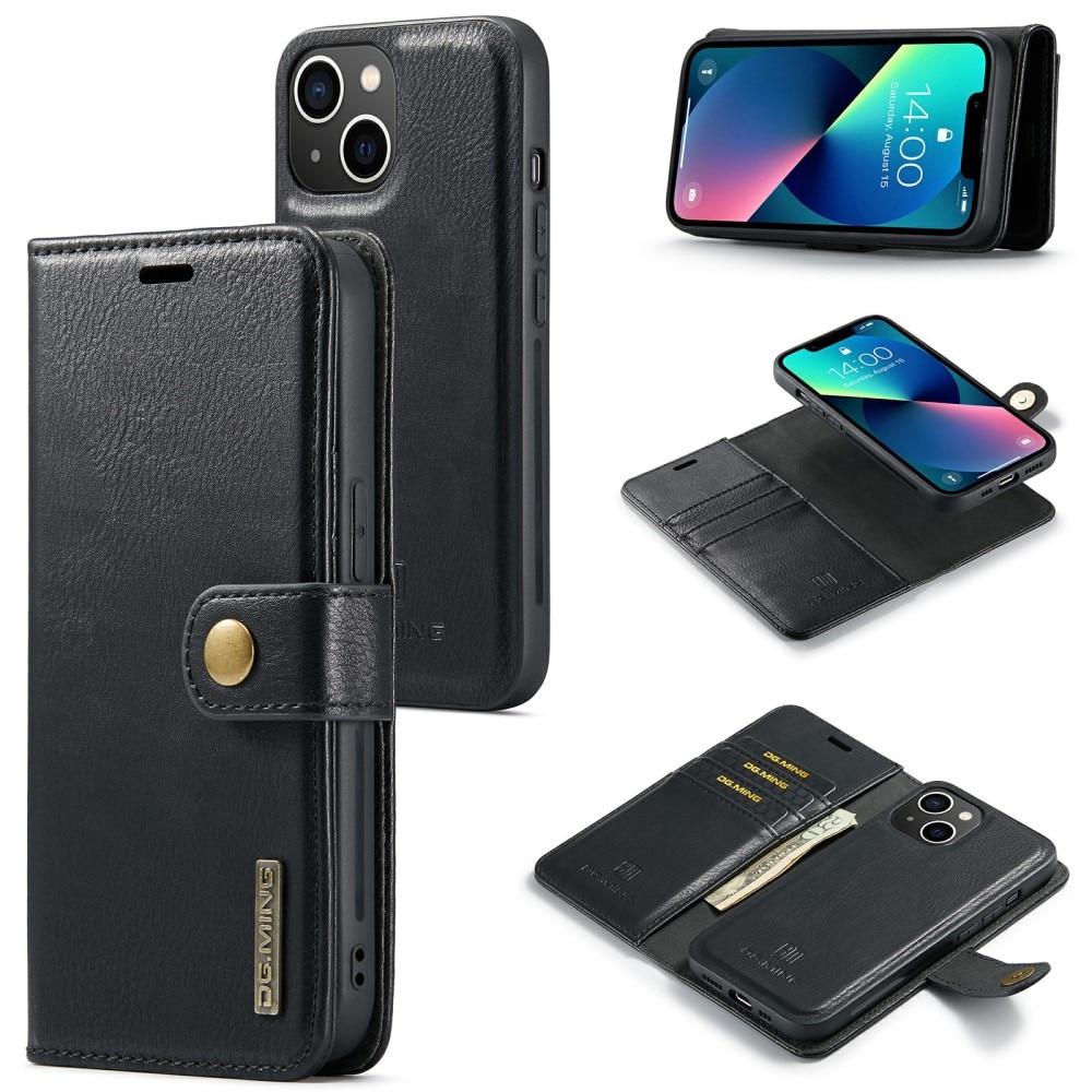 Cover portafoglio Magnet Wallet iPhone 15 Black