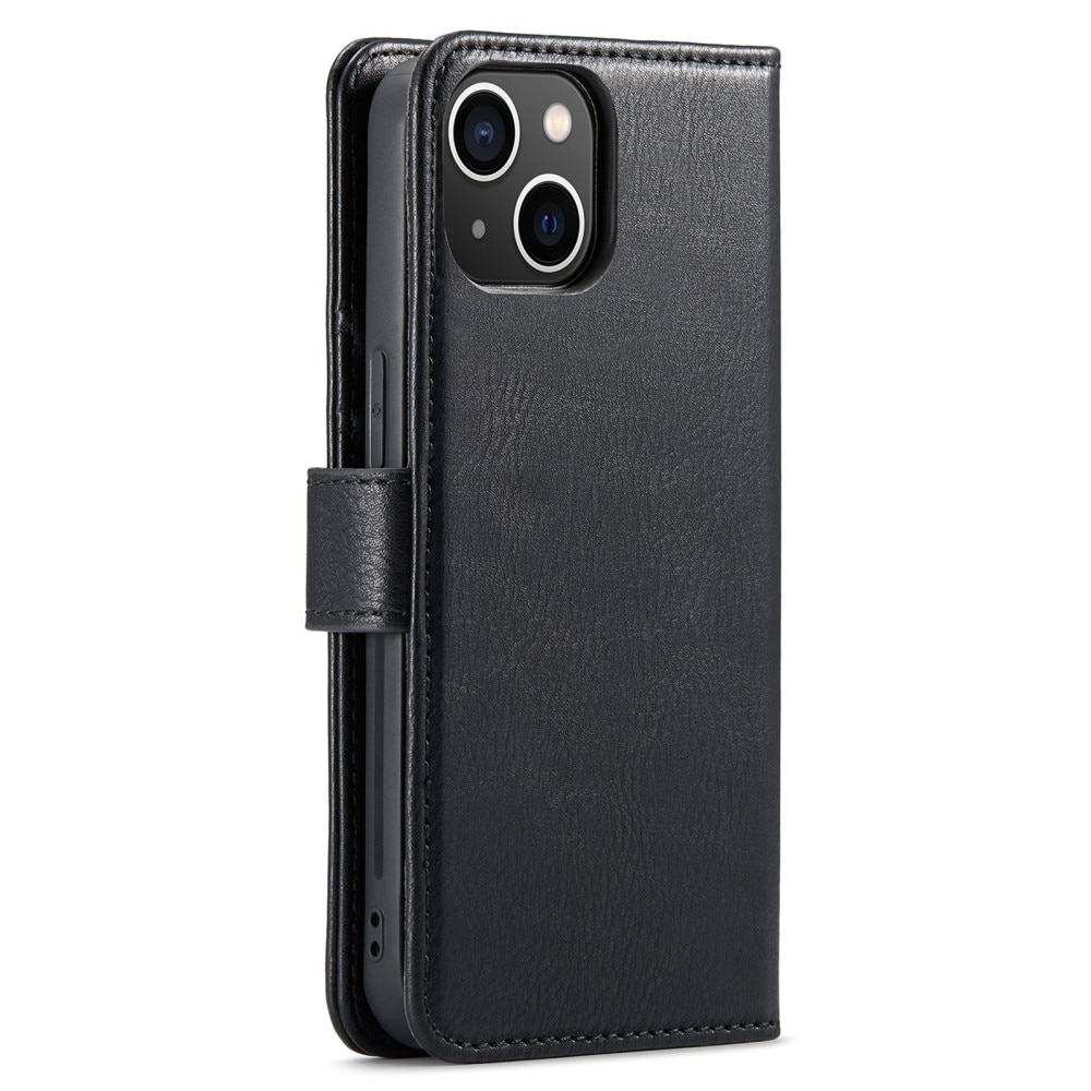 Cover portafoglio Magnet Wallet iPhone 15 Plus Black
