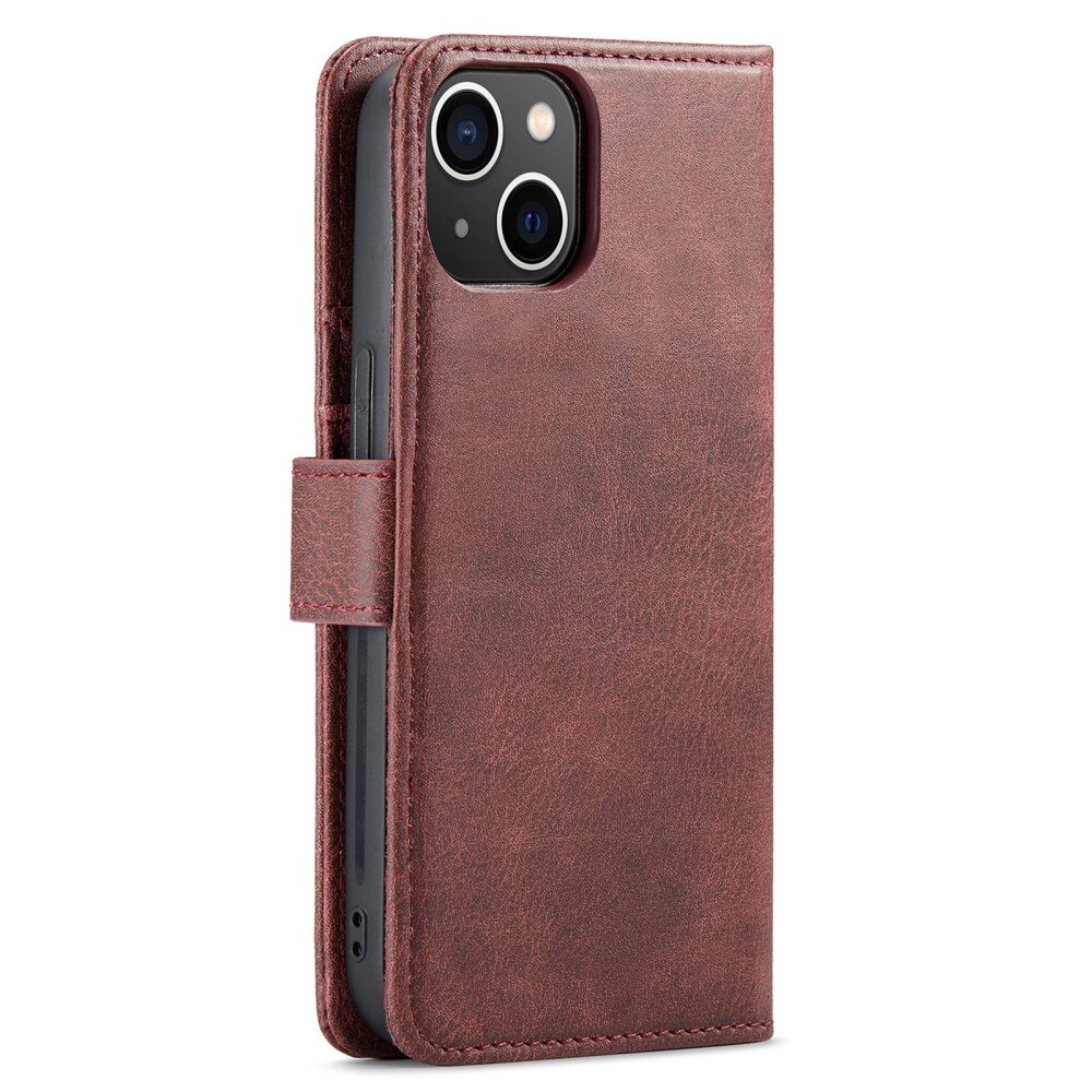 Cover portafoglio Magnet Wallet iPhone 15 Plus Red