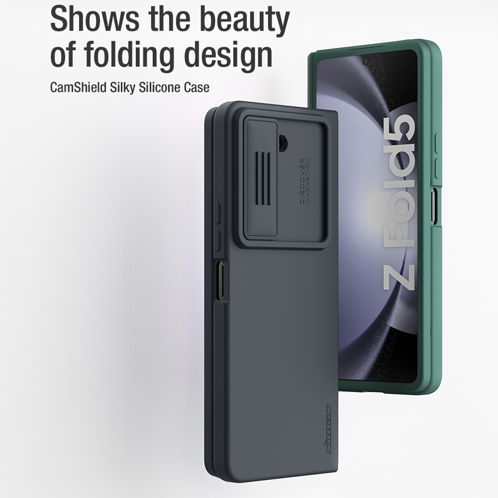 Cover Soft CamShield Samsung Galaxy Z Fold 5 nero