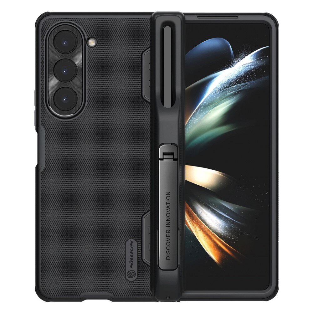 Super Frosted Shield Fold with Pen Slot Samsung Galaxy Z Fold 5 nero