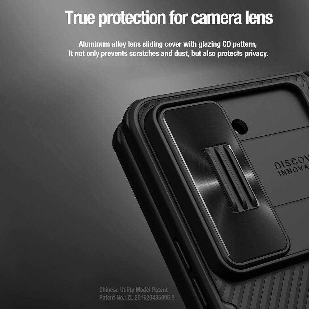 Cover CamShield Fold con S-Pen integrata Samsung Galaxy Z Fold 5, nero
