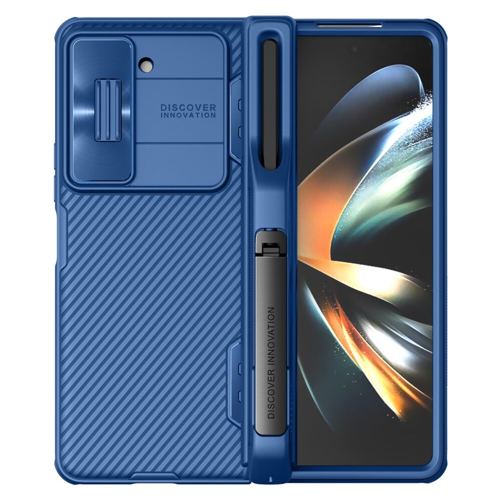 Cover CamShield Fold con S-Pen integrata Samsung Galaxy Z Fold 5, blu