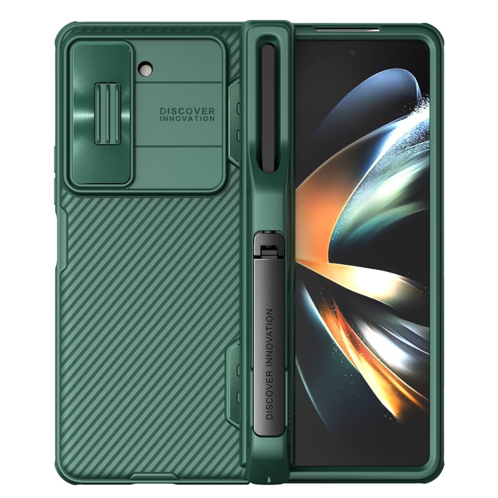 Cover CamShield Fold con S-Pen integrata Samsung Galaxy Z Fold 5, verde